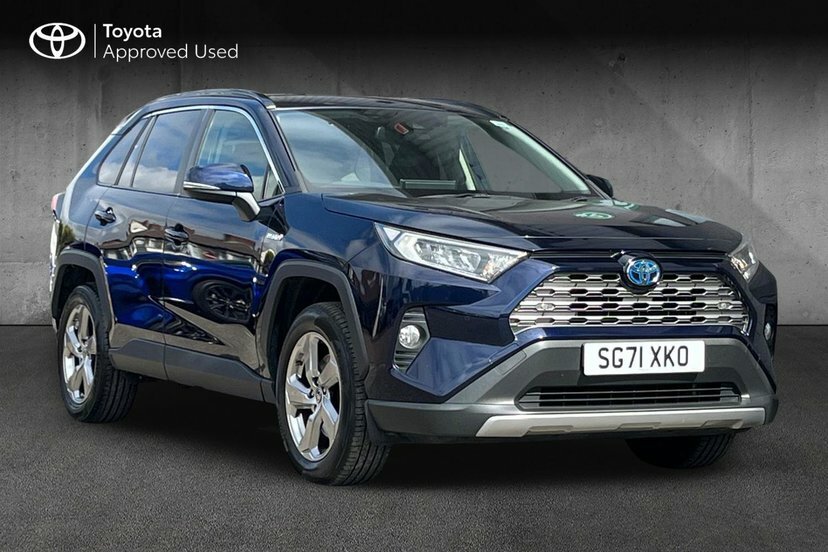 Toyota Rav 4 2.5 Vvt-h Gpf Design Suv Hybrid Cvt 21 SG71XKO Blue