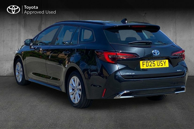 Toyota Corolla 1.8 Vvt-h Icon Touring Sports Hybrid Cv FD25USY Black #4