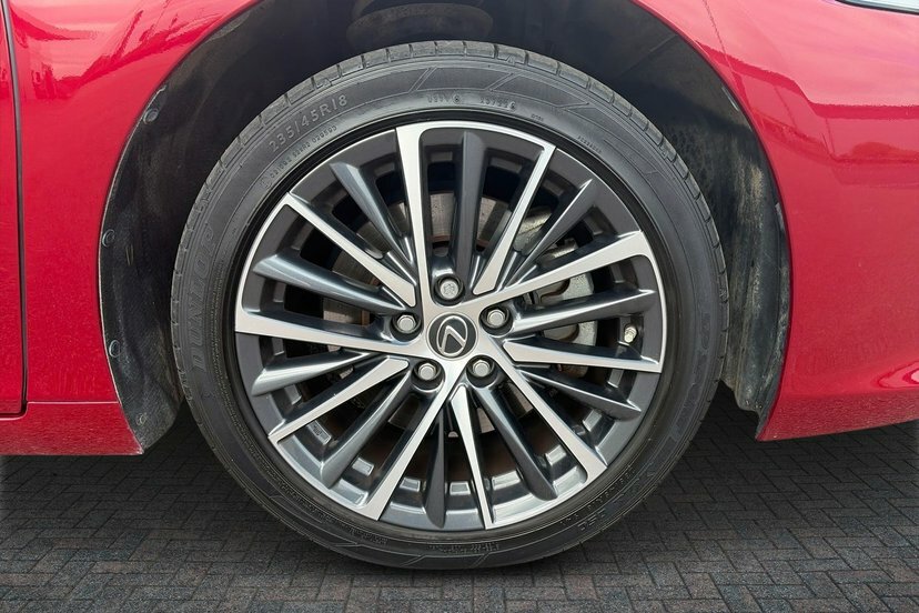 Lexus ES 2.5 300H Premium Edition Saloon Hybrid Red #5