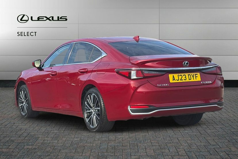 Lexus ES 2.5 300H Premium Edition Saloon Hybrid Red #3