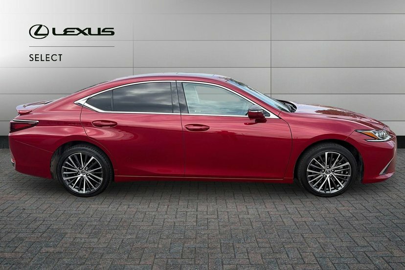 Lexus ES 2.5 300H Premium Edition Saloon Hybrid Red #4