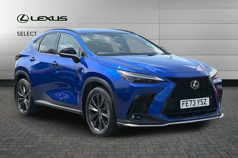 Lexus NX 2.5 450H 18.1Kwh F Sport Suv Plug-in H FE73YSZ Blue