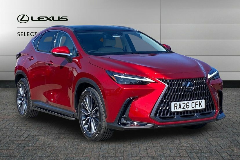 Lexus NX 2.5 450H 18.1Kwh Takumi Suv Plug-in Hy RA26CFK Red