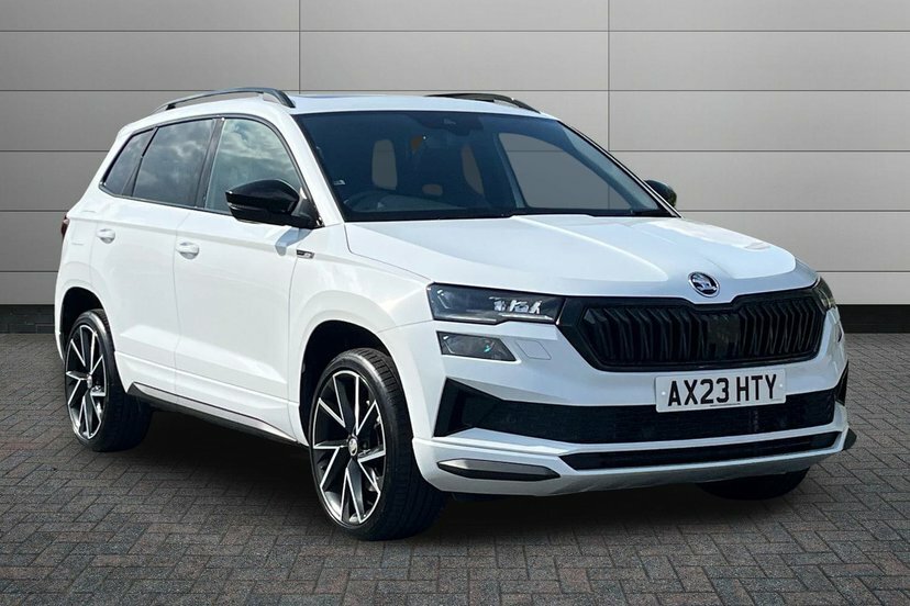 Skoda Karoq 1.5 Tsi Act Sportline Suv Dsg 150 Ps AX23HTY White