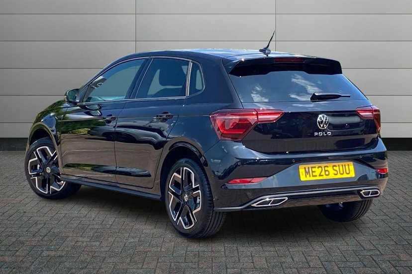 Volkswagen Polo 1.0 Tsi Black Edition Hatchback Dsg 11 ME26SUU Black #3