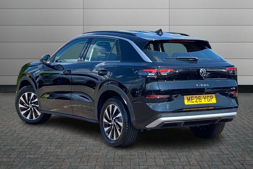 Volkswagen T-Roc 1.5 Etsi Mhev Life Suv Hybrid Dsg 150 ME26YGP Black #3