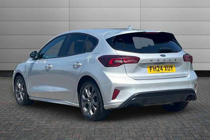 Ford Focus 1.0T Ecoboost Mhev St-line Hatchback Hy FH24XUY Silver #3