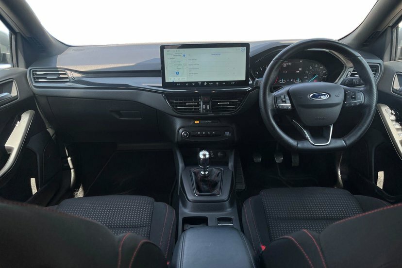 Ford Focus 1.0T Ecoboost Mhev St-line Hatchback Hy FH24XUY Silver #6