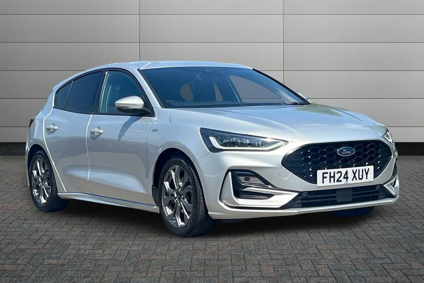 Ford Focus 1.0T Ecoboost Mhev St-line Hatchback Hy FH24XUY Silver