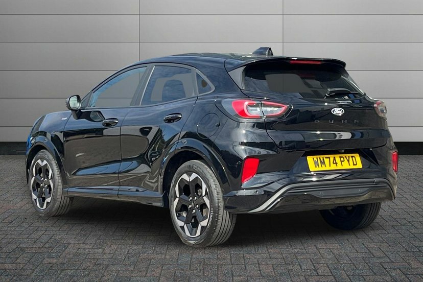 Ford Puma 1.0T Ecoboost Mhev St-line X Suv Hybrid WM74PYD Black #3