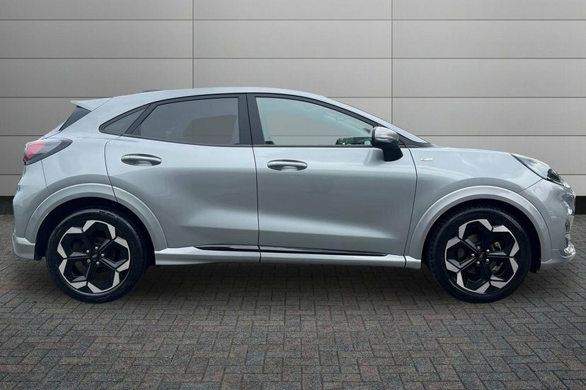Ford Puma 1.0T Ecoboost Mhev St-line X Suv Hybrid WM74PVL Silver #4