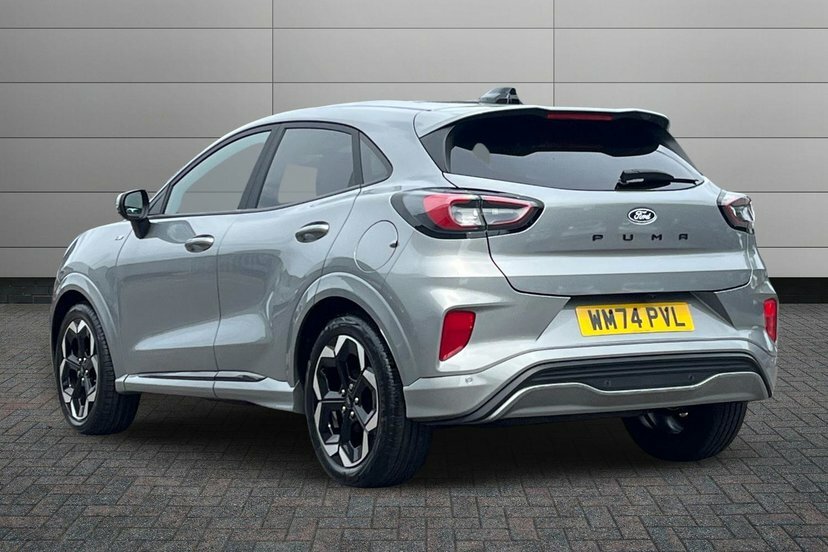 Ford Puma 1.0T Ecoboost Mhev St-line X Suv Hybrid WM74PVL Silver #3