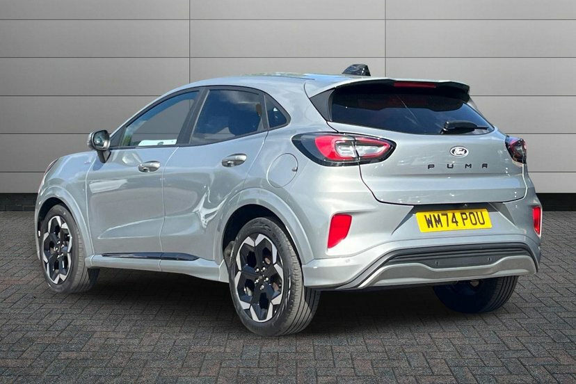 Ford Puma 1.0T Ecoboost Mhev St-line X Suv Hybrid WM74POU Silver #3
