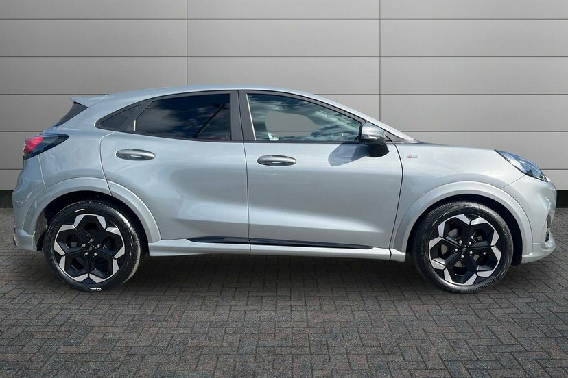 Ford Puma 1.0T Ecoboost Mhev St-line X Suv Hybrid WM74POU Silver #4