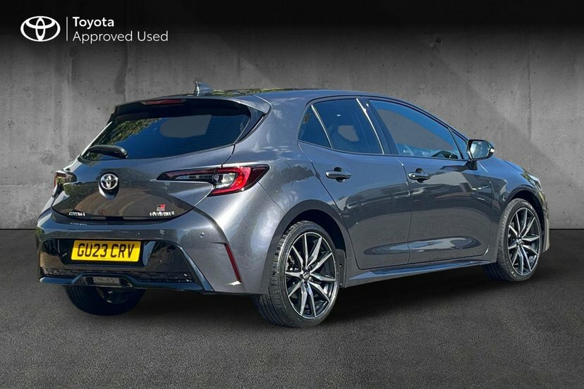 Toyota Corolla 2.0 Vvt-h Gr Sport Hatchback Hybrid Cvt GU23CRV Grey #2