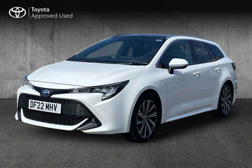 Toyota Corolla 2.0 Vvt-h Gpf Design Touring Sports Hyb DF22MHV White #3