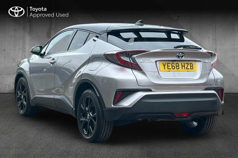 Toyota C-Hr 1.8 Vvt-h Dynamic Suv Hybrid Cvt 122 P YE68HZB Silver #3