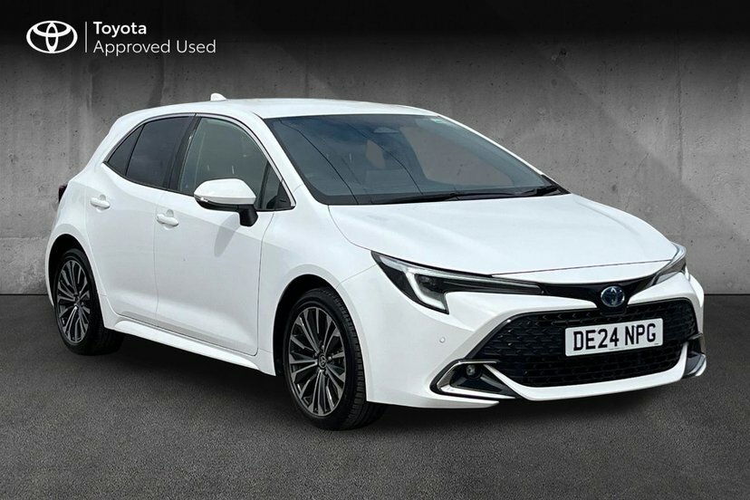 Toyota Corolla 1.8 Vvt-h Design Hatchback Hybrid Cvt DE24NPG White