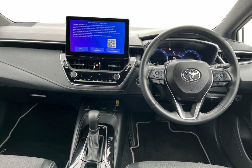 Toyota Corolla 1.8 Vvt-h Design Hatchback Hybrid Cvt DE24NPG White #6