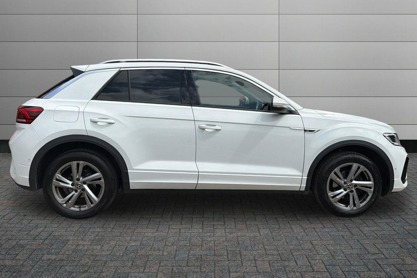 Volkswagen T-Roc 1.5 Tsi R-line Suv Dsg 150 Ps DC73EDJ White #4