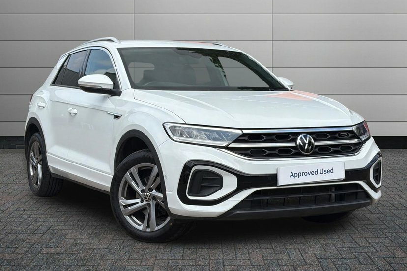 Volkswagen T-Roc 1.5 Tsi R-line Suv Dsg 150 Ps DC73EDJ White