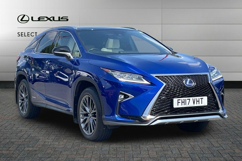 Lexus RX 3.5 450H V6 F Sport Suv Hybrid Cvt 4Wd Blue