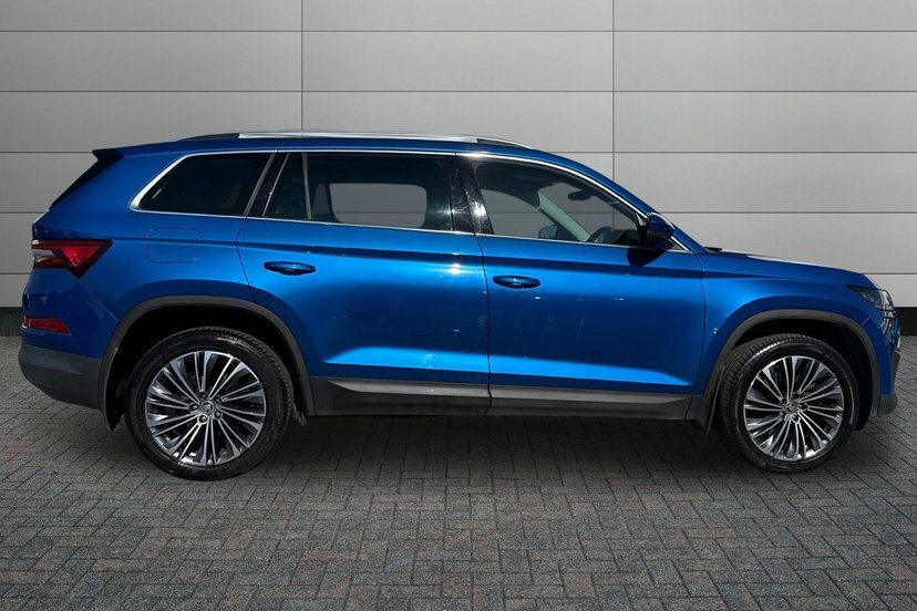 Skoda Kodiaq 2.0 Tdi Se L Executive Suv Dsg 4Wd 7 S HY22NAO Blue #4