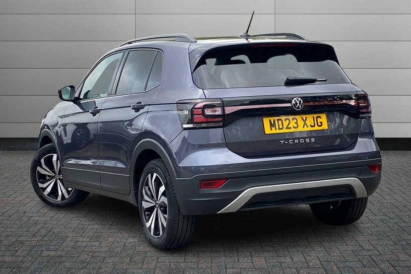 Volkswagen T-Cross 1.0 Tsi Black Edition Suv 110 P MD23XJG Grey #3