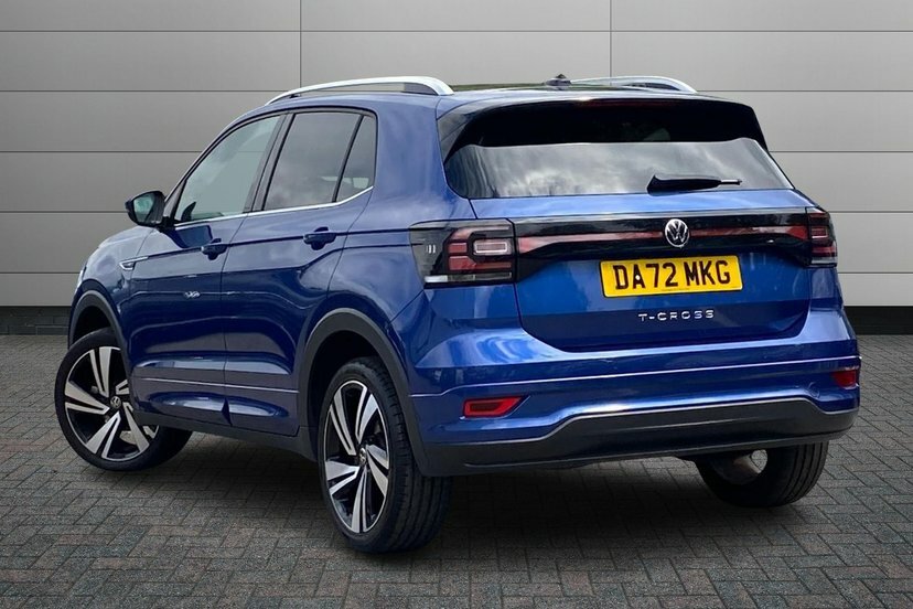 Volkswagen T-Cross 1.0 Tsi R-line Suv 110 Ps DA72MKG Blue #3