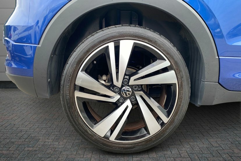 Volkswagen T-Cross 1.0 Tsi R-line Suv 110 Ps DA72MKG Blue #5