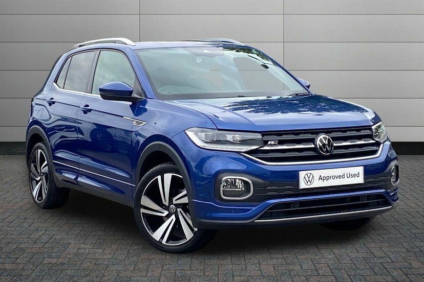 Volkswagen T-Cross 1.0 Tsi R-line Suv 110 Ps DA72MKG Blue