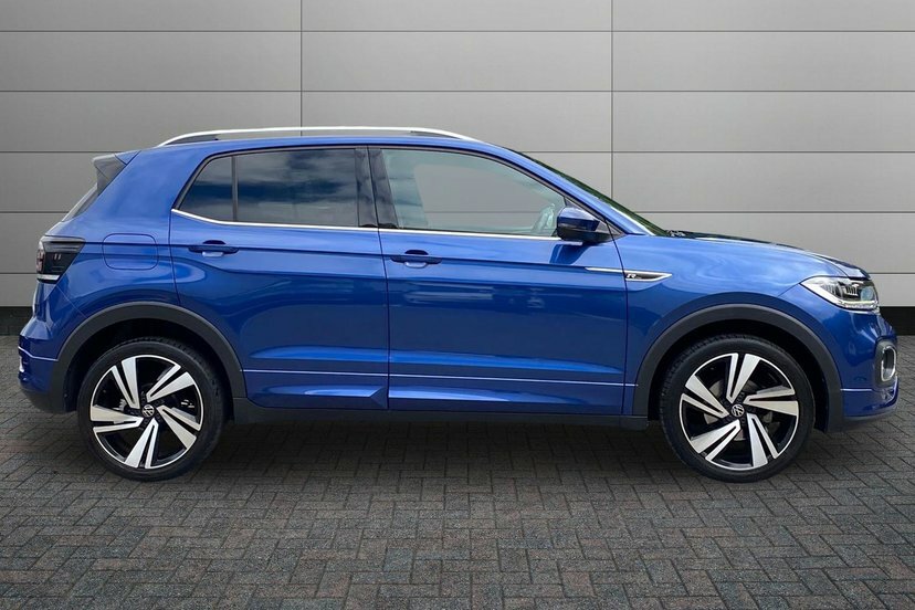 Volkswagen T-Cross 1.0 Tsi R-line Suv 110 Ps DA72MKG Blue #4