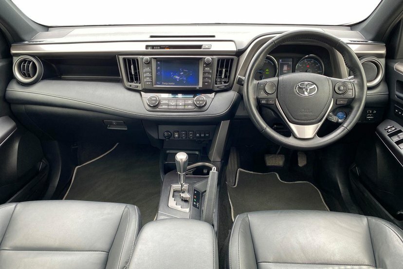 Toyota Rav 4 2.5 Vvt-h Excel Suv Hybrid Cvt 4Wd 197 FN68NTY White #5