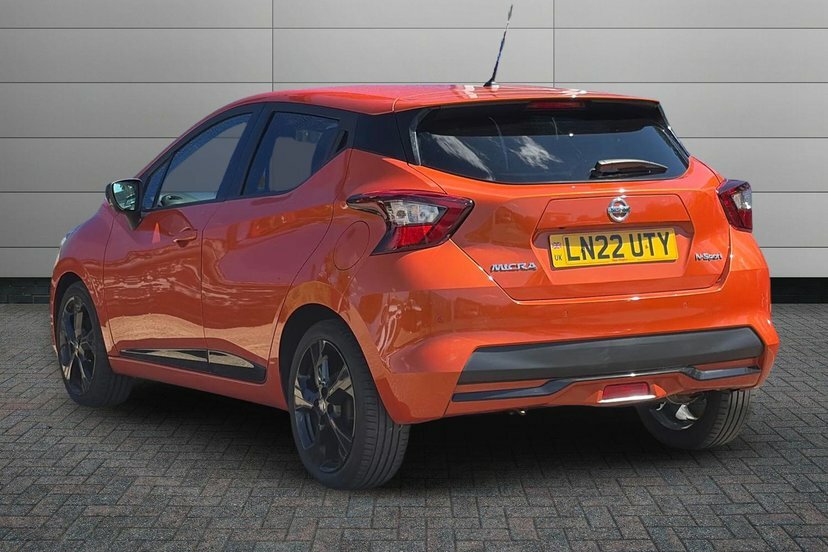 Nissan Micra 1.0 Ig-t N-sport Hatchback 92 P LN22UTY Orange #3
