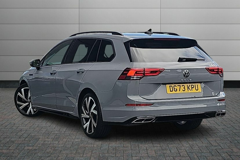 Volkswagen Golf 2.0 Tdi R-line Estate 150 Ps Grey #3