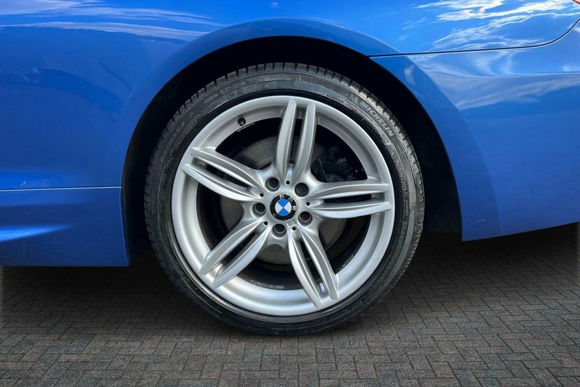 BMW 6 Series 3.0 640I M Sport Convertible Euro Blue #5