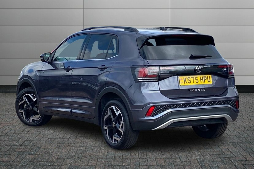 Volkswagen T-Cross 1.0 Tsi R-line Suv Dsg 115 Ps KS75HPU Grey #3