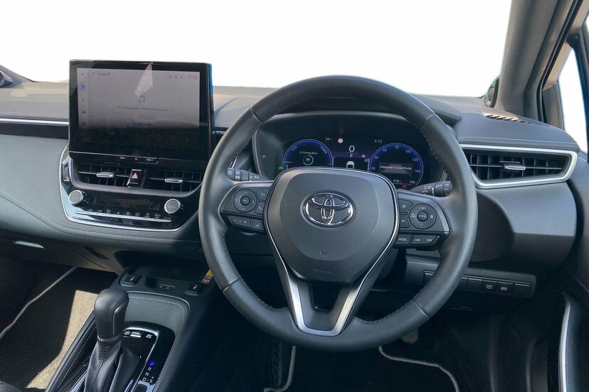 Toyota Corolla 2.0 Vvt-h Excel Hatchback Hybrid Cvt 1 FE25XCB Black #6