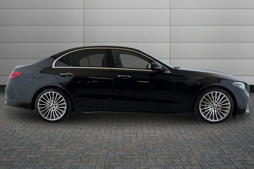 Mercedes-Benz C Class C300d Amg Line Premium Saloon Black #3