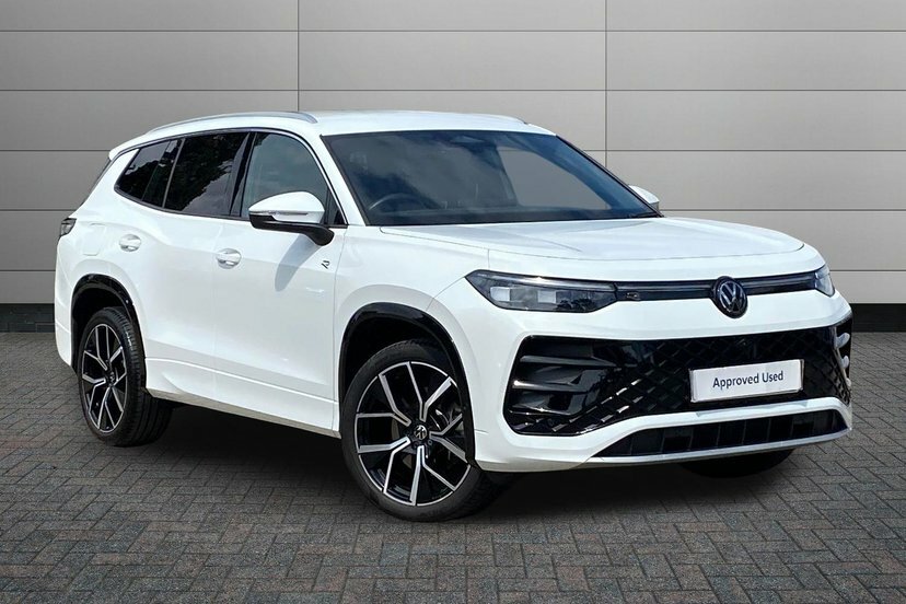 Volkswagen Tayron 1.5 Etsi Mhev R-line Suv Hybrid Dsg 15 DV25VPR White