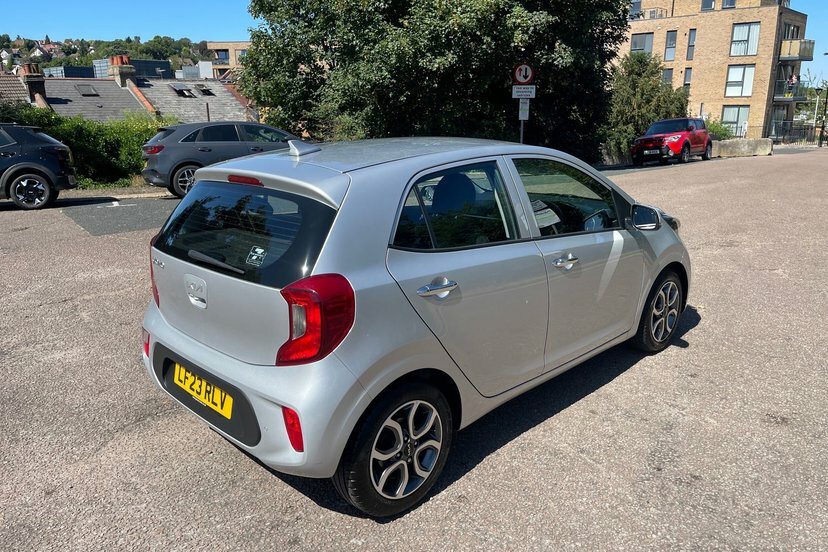 Kia Picanto 1.0 Dpi 3 Hatchback Amt 66 Bhp LF23RLV Silver #2