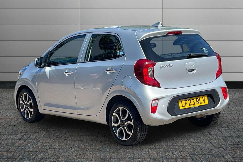 Kia Picanto 1.0 Dpi 3 Hatchback Amt 66 Bhp LF23RLV Silver #5
