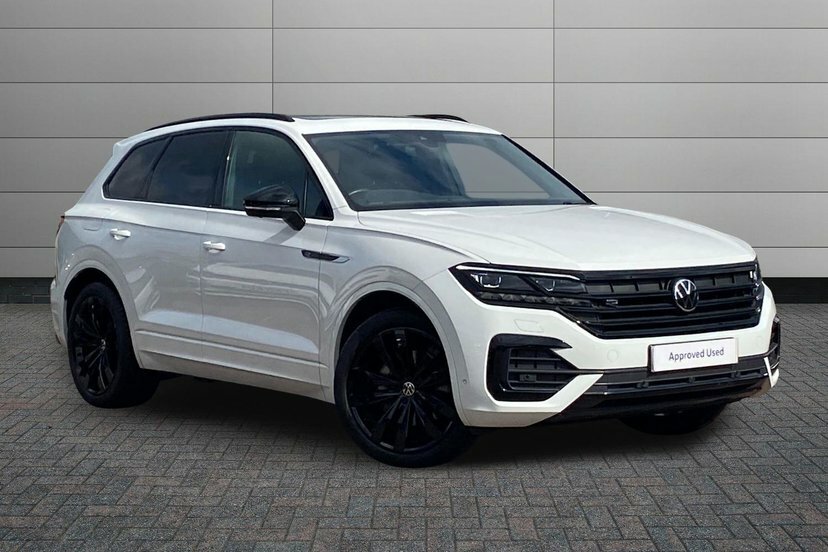 Volkswagen Touareg 3.0 Tdi V6 Black Edition Suv Tiptronic BK73OMJ White