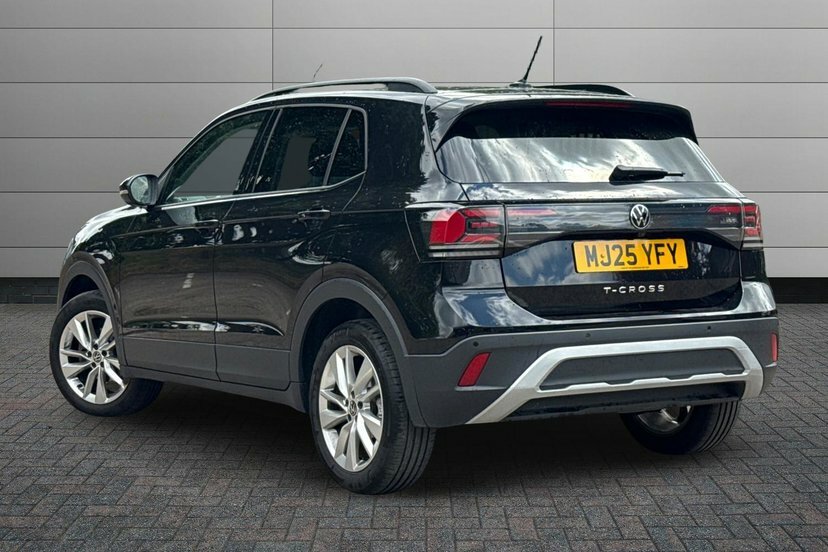Volkswagen T-Cross 1.0 Tsi Match Suv Dsg 115 Ps MJ25YFY Black #3