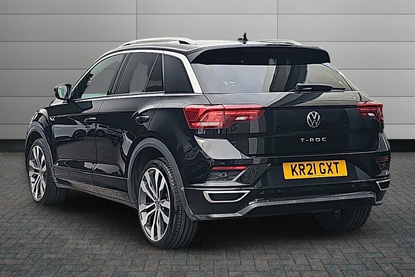 Volkswagen T-Roc 2.0 Tdi Evo R-line Suv Dsg 150 Ps Black #3