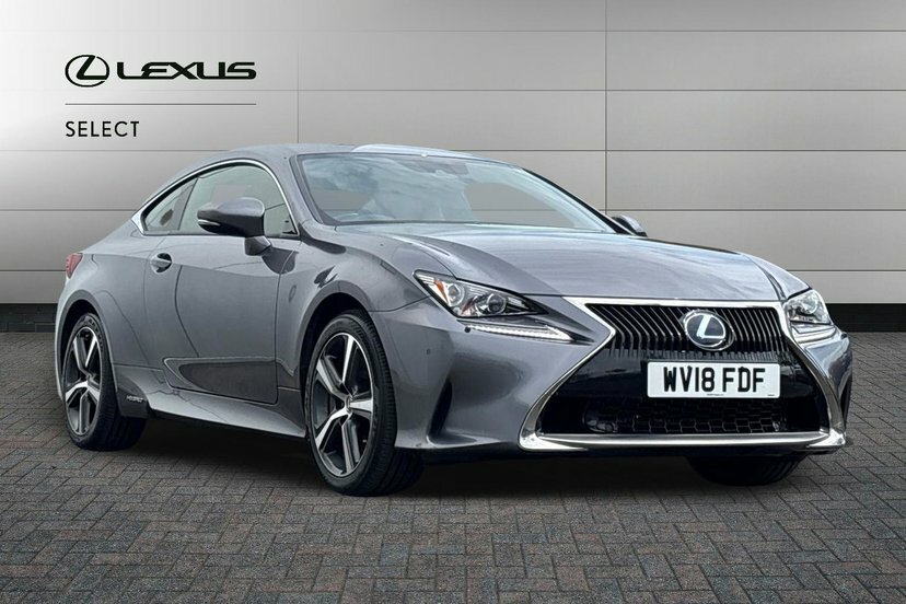 Lexus RC 2.5 300H Luxury Coupe Hybrid Cvt 223 P Grey