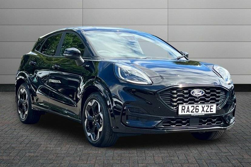 Ford Puma 1.0T Ecoboost Mhev St-line X Suv Hybrid RA26XZE Black