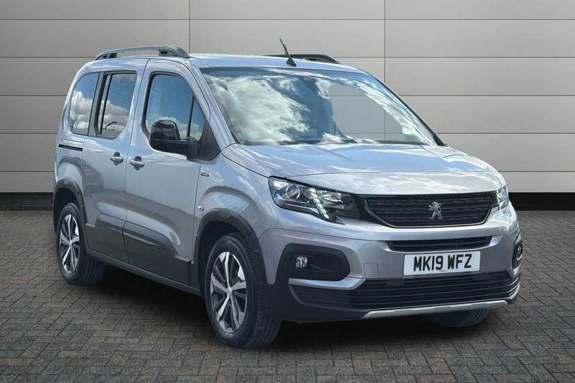 Peugeot Rifter 1.5 Bluehdi Gt Line Standard Mpv MK19WFZ Grey