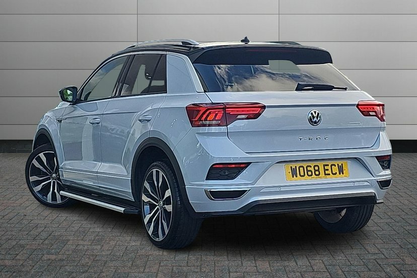 Volkswagen T-Roc 1.5 Tsi Gpf Evo R-line Suv 150 White #3