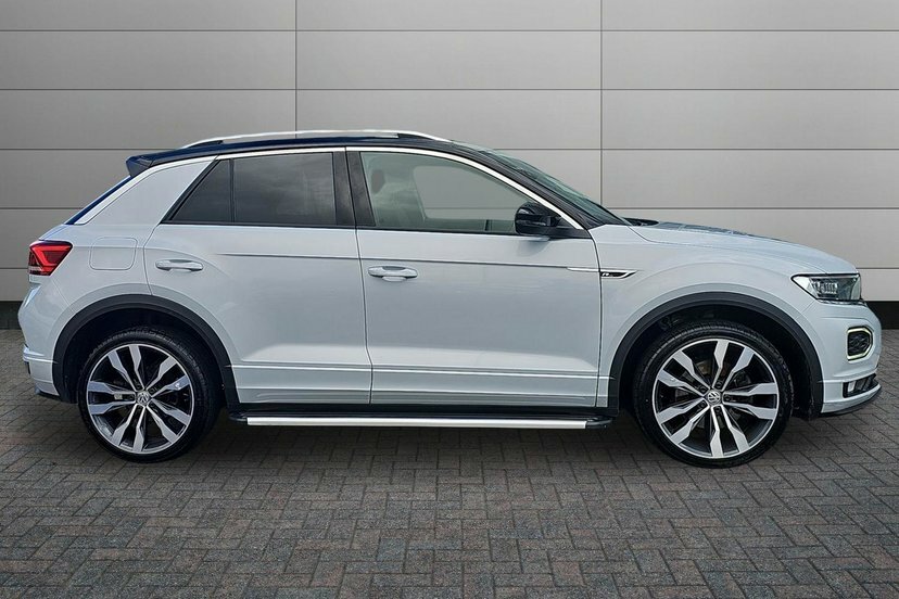 Volkswagen T-Roc 1.5 Tsi Gpf Evo R-line Suv 150 White #4